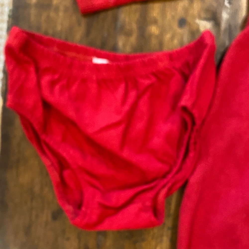 ❤️ Carter's Red Dress Set perfect for Valentines Day - Picture 4 of 6